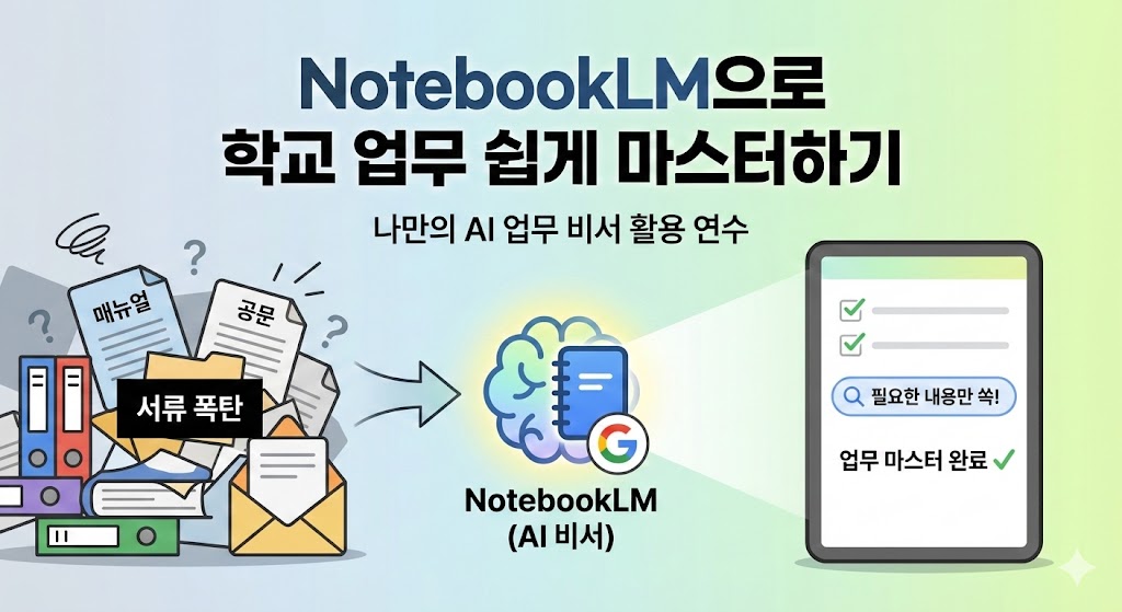 94.notebookLM을 통한 학교 업무자료로 팟캐스트 만들기