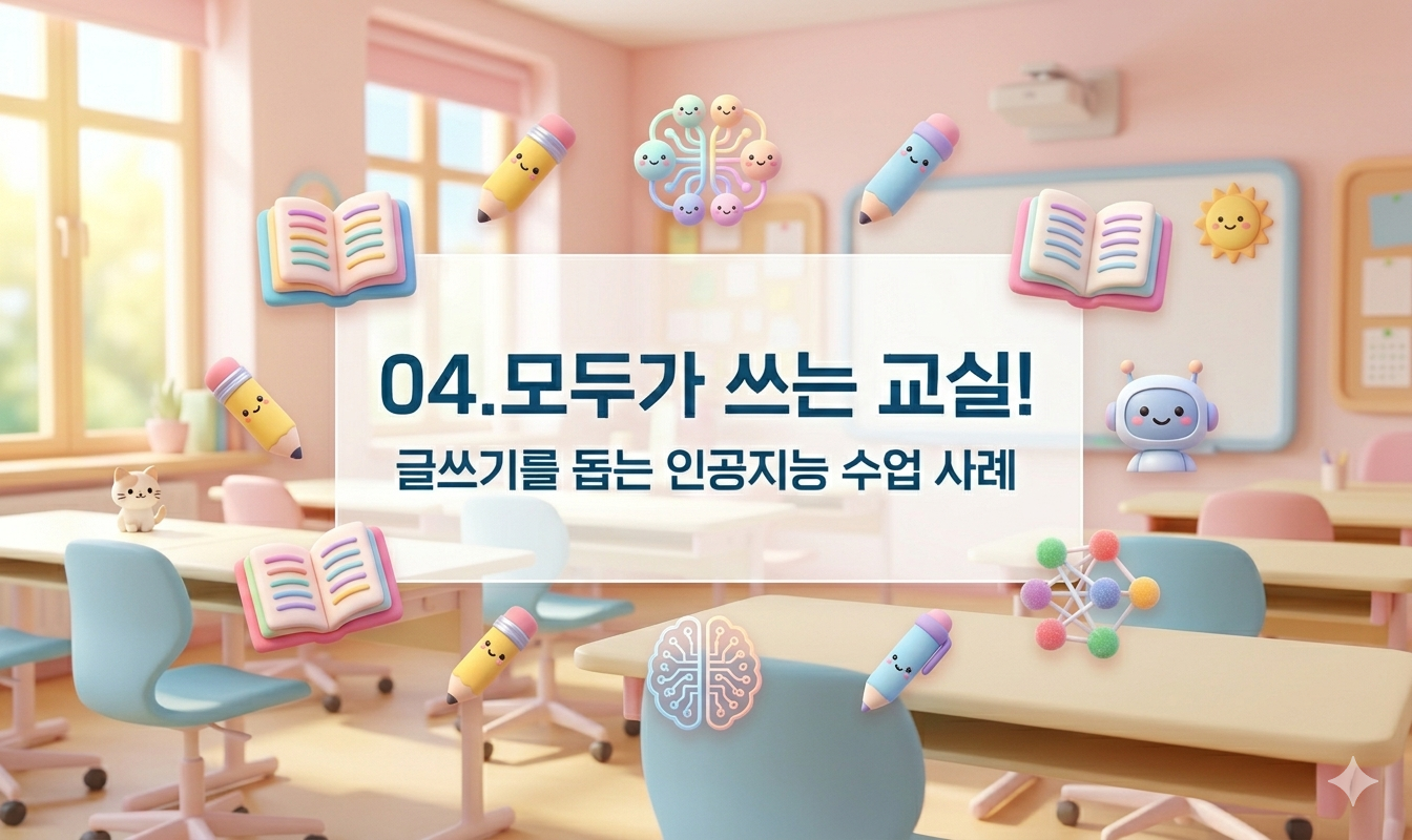 [컨설팅]04.모두가 쓰는 교실! 글쓰기를 돕는 인공지능 수업 사례