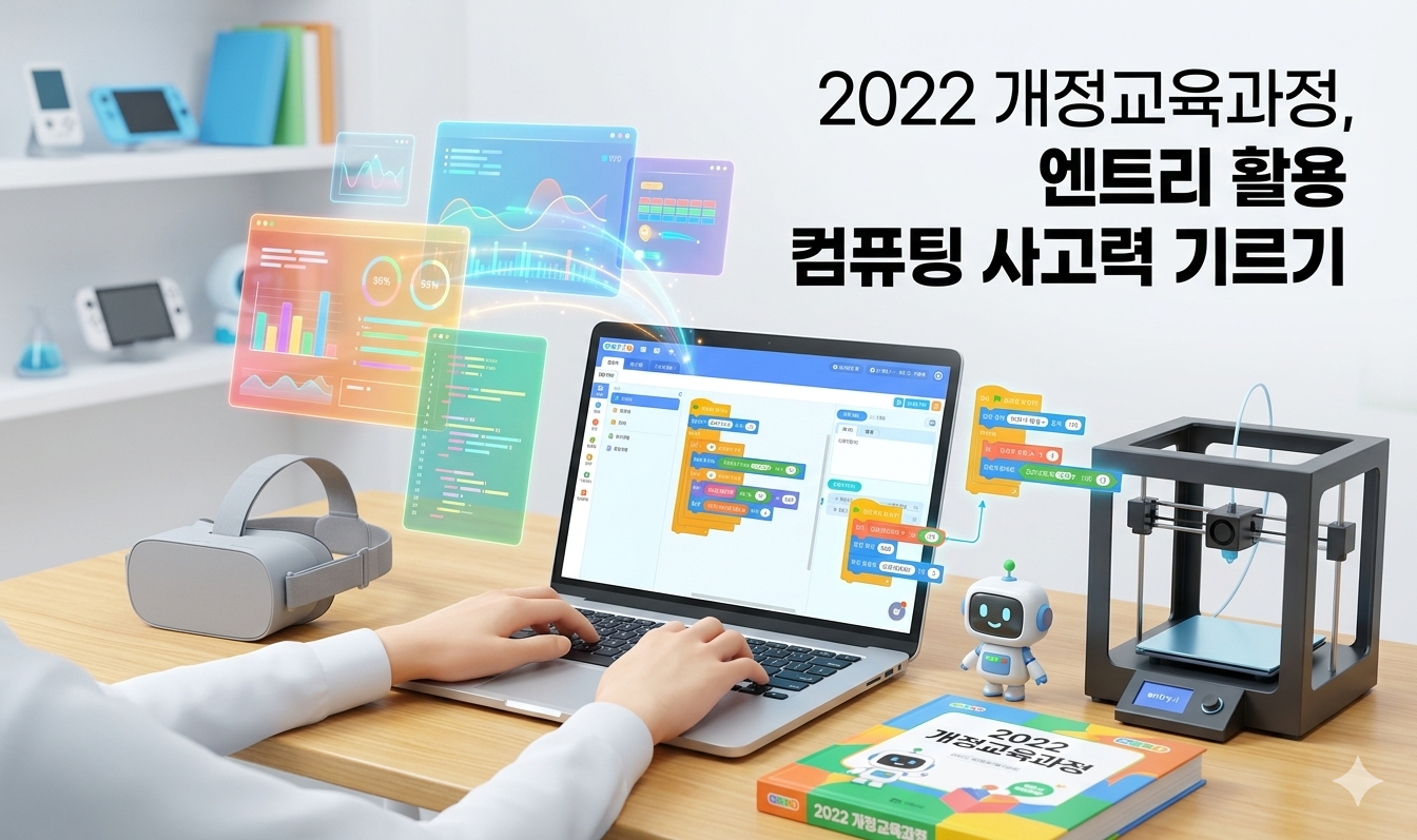 [컨설팅]12.2022개정교육과정, 엔트리 활용 컴퓨팅 사고력 기르기